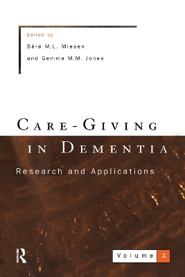 Care-Giving In Dementia 2 - 