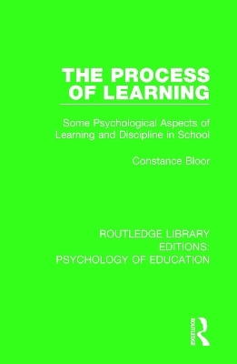 The Process of Learning - Constance Bloor