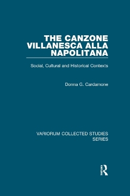 The canzone villanesca alla napolitana - Donna G. Cardamone