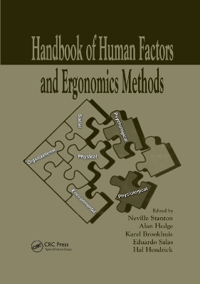 Handbook of Human Factors and Ergonomics Methods - 