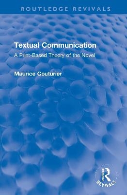 Textual Communication - Maurice Couturier