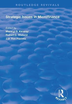 Strategic Issues in Microfinance - Mwangi S. Kimenyi, Robert C. Wieland