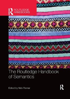 The Routledge Handbook of Semantics - 