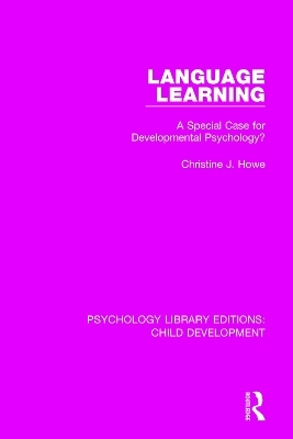 Language Learning - Christine J. Howe