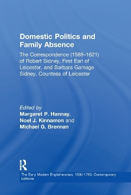 Domestic Politics and Family Absence - Noel J. Kinnamon