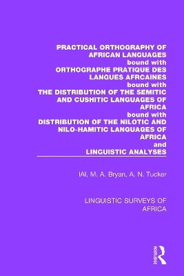 Practical Orthography of African Languages -  International African Institute