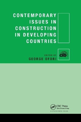 Contemporary Issues in Construction in Developing Countries - 