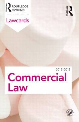 Commercial Lawcards 2012-2013 - 