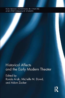 Historical Affects and the Early Modern Theater - 