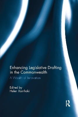 Enhancing Legislative Drafting in the Commonwealth - 