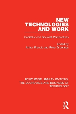 New Technologies and Work - 