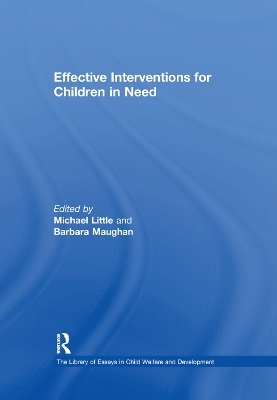 Effective Interventions for Children in Need - Barbara Maughan