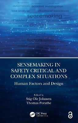Sensemaking in Safety Critical and Complex Situations - 