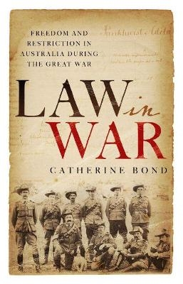 Law in War - Dr Catherine Bond