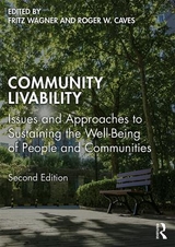 Community Livability - Wagner, Fritz; Caves, Roger