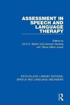 Assessment in Speech and Language Therapy - 
