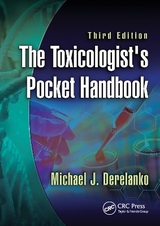 The Toxicologist's Pocket Handbook - Derelanko, Michael J.