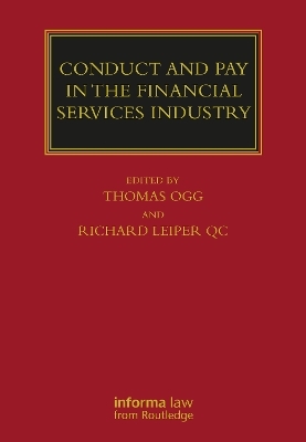 Conduct and Pay in the Financial Services Industry - 