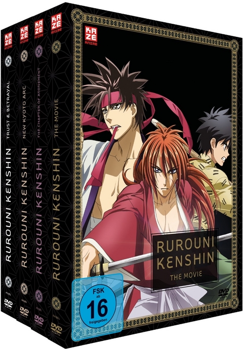 Rurouni Kenshin - Gesamtausgabe - Bundle - (OVAs + Movie) - DVD - Hatsuki Tuji Furuhashi  Kazuhiro