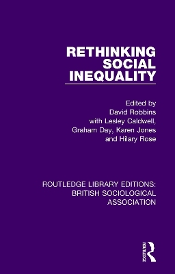 Rethinking Social Inequality - 