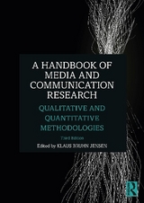 A Handbook of Media and Communication Research - Jensen, Klaus Bruhn