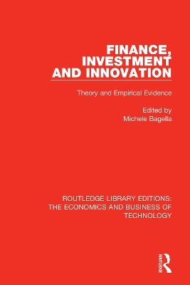 Finance, Investment and Innovation - 