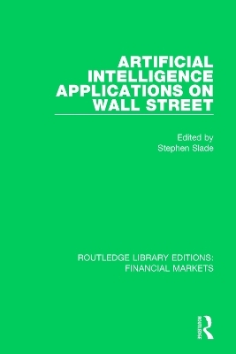 Artificial Intelligence Applications on Wall Street - 