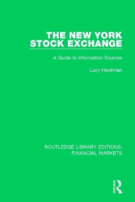 The New York Stock Exchange - Lucy Heckman