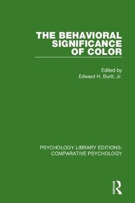 The Behavioral Significance of Color - 