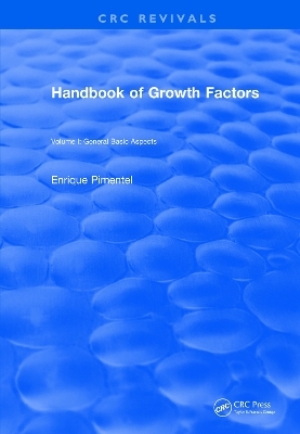 Handbook of Growth Factors (1994) - Enrique Pimentel