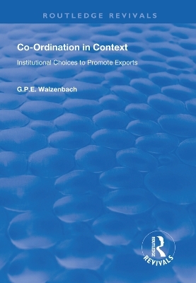 Co-Ordination in Context - G.P.E. Walzenbach
