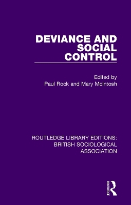 Deviance and Social Control - 