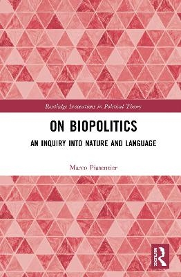 On Biopolitics - MARCO PIASENTIER