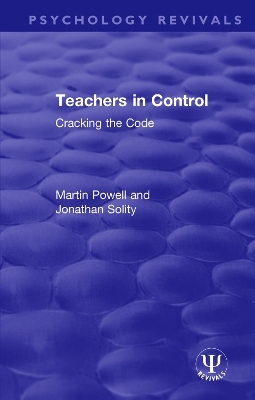 Teachers in Control - Martin Powell, Jonathan Solity