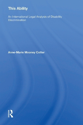 This Ability - Anne-Marie Mooney Cotter
