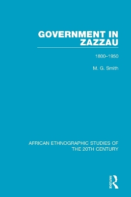 Government in Zazzau - M. G. Smith