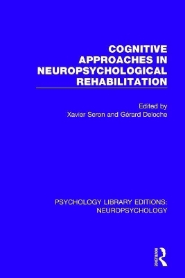 Cognitive Approaches in Neuropsychological Rehabilitation - 