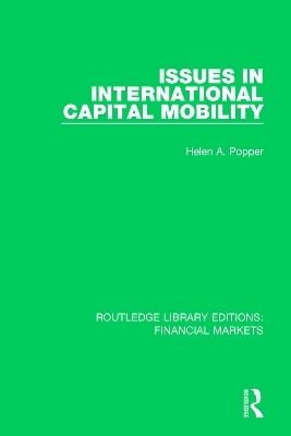 Issues in International Captial Mobility - Helen Popper