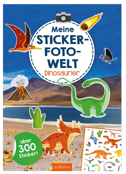 Meine Sticker-Fotowelt – Dinosaurier