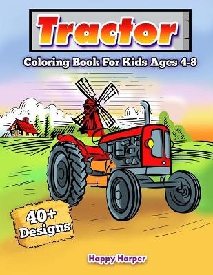 Tractor Coloring Book - Harper Hall
