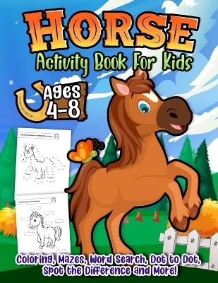 Horse Activity Book - Harper Hall