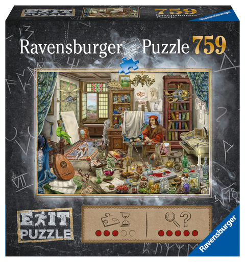 Ravensburger EXIT Puzzle 16782 Das Künstleratelier 759 Teile