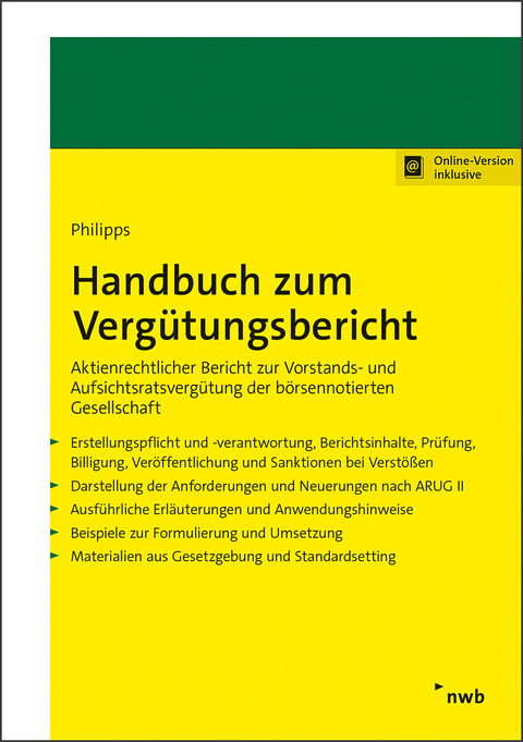 Handbuch zum Vergütungsbericht - Holger Philipps