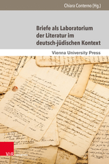 Briefe als Laboratorium der Literatur im deutsch-jüdischen Kontext - 