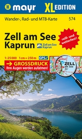 Mayr Wanderkarte Zell am See, Kaprun XL 1:25.000 - 