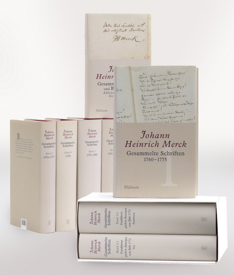 Gesammelte Schriften. Kritische, kommentierte Ausgabe - Johann Heinrich Merck