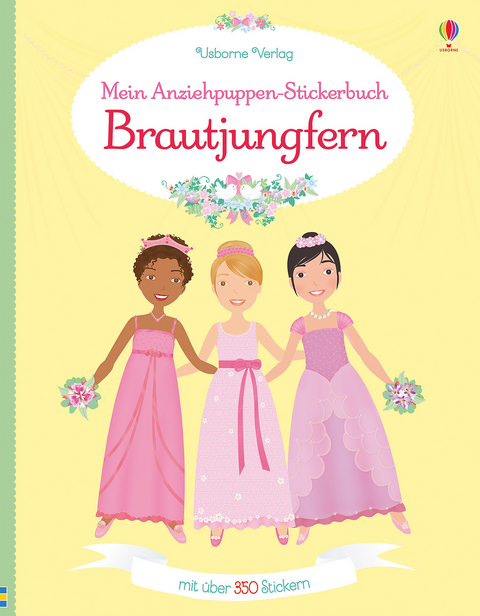 Mein Anziehpuppen-Stickerbuch: Brautjungfern - Lucy Bowman
