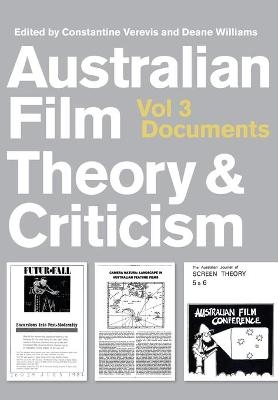 Australian Film Theory and Criticism - 