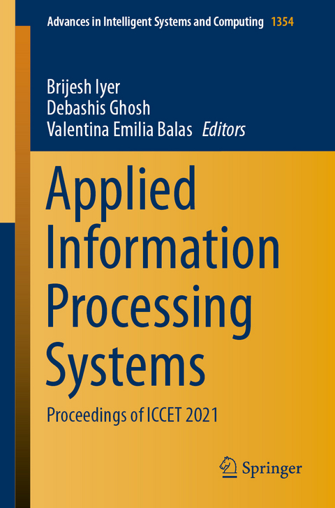 Applied Information Processing Systems - 