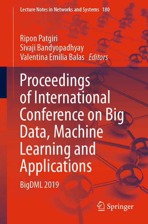 Proceedings of International Conference on Big Data, Machine Learning and Applications - 